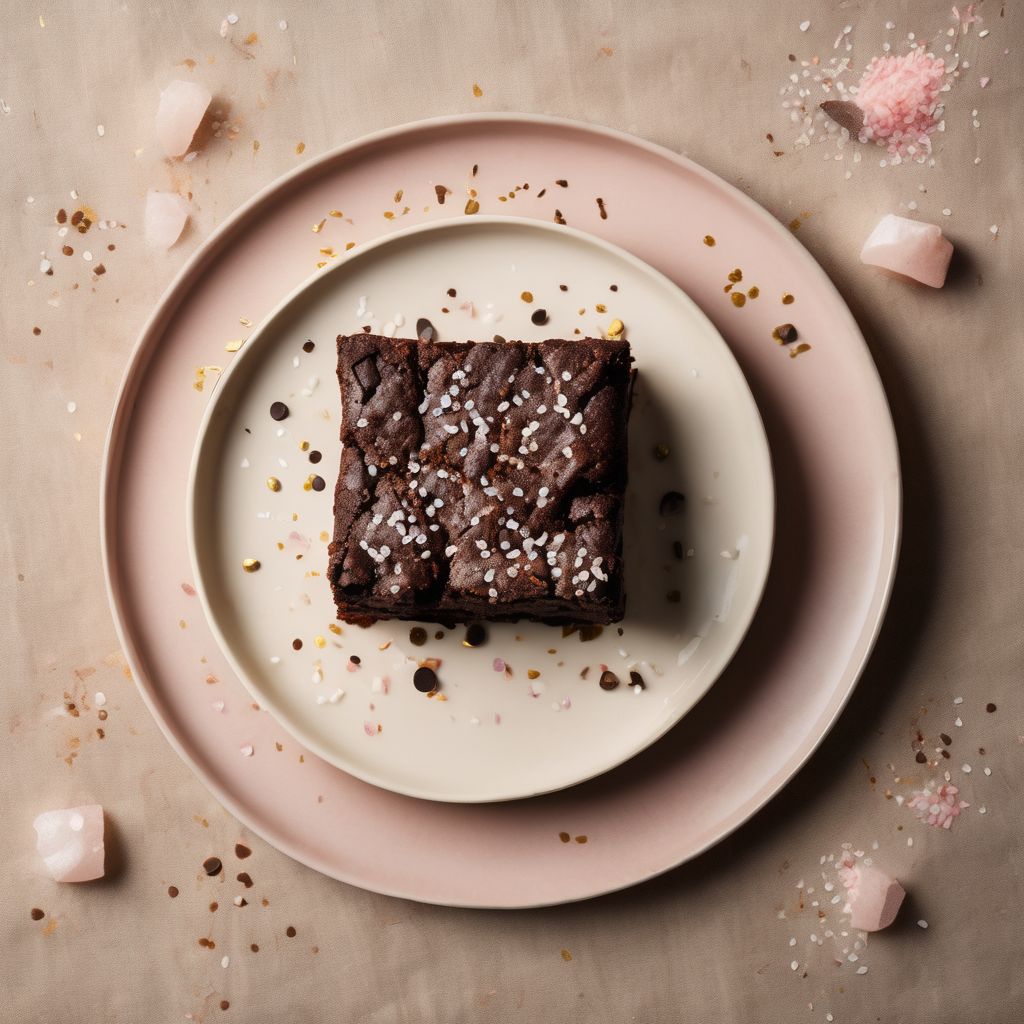Homemade chocolate fudge brownie